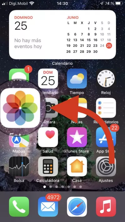 donde se guardan las fotos de whatsapp en iphone