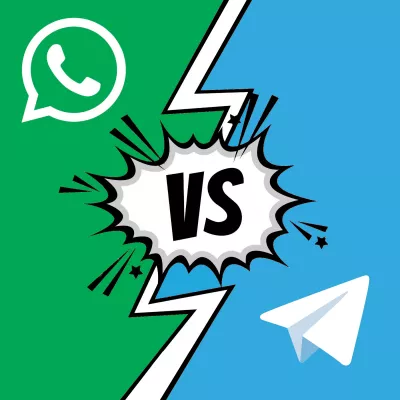 La diferencia entre los canales de WhatsApp y Telegram