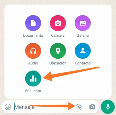 Cómo crear una encuesta en WhatsApp - Android