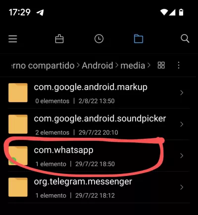 Cómo descargar y guardar estados de WhatsApp de otros usuarios com.whatsapp