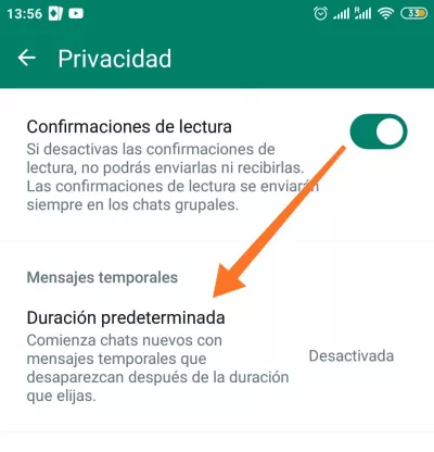 Cómo enviar mensajes que se autodestruyen en WhatsApp - Privacidad