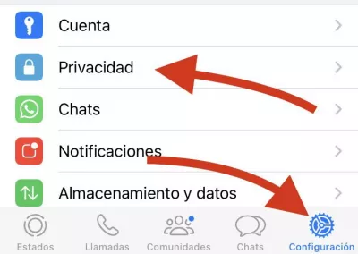 Cómo ocultar tu estado en línea en WhatsApp - iPhone Configuración