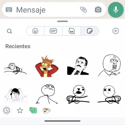 Cómo enviar stickers animados en WhatsApp