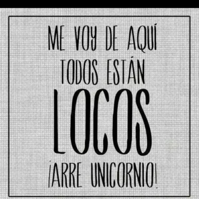 Aquí todos estamos locos