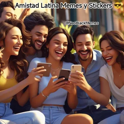 Amistad latina memes y stickers