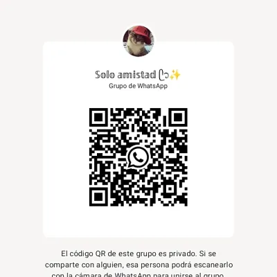 Solo amistad 🙌